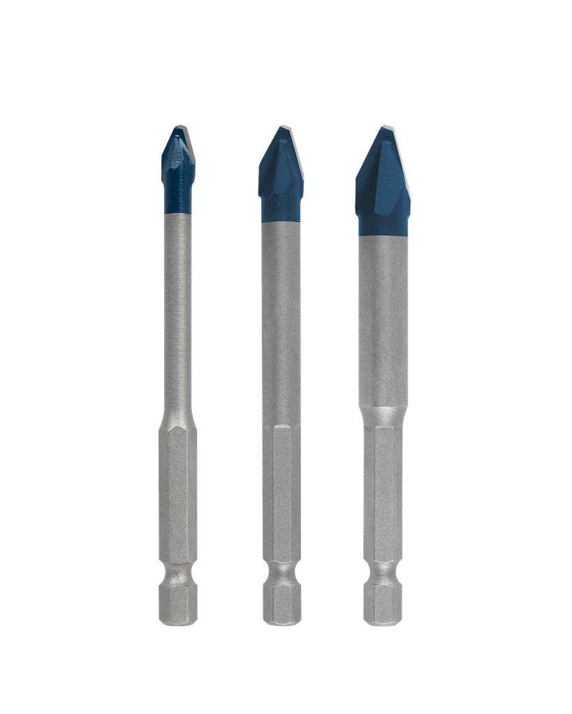 Bosch Hex-9 Sert Seramik Ve Cam Delme Ucu 3lü Set
