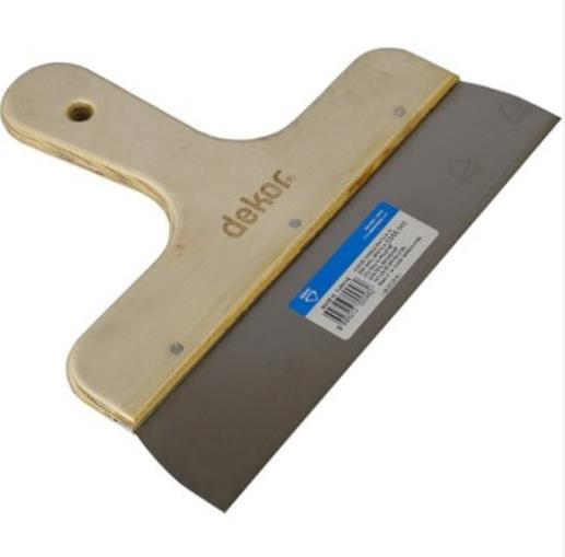 Dekor 046 Eğri Saplı Ispatula Ahşap Sap 25cm