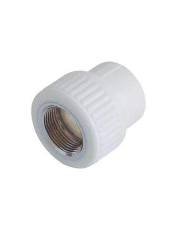 Kalde Pp Dişi Nipel 25x3/4 Beyaz