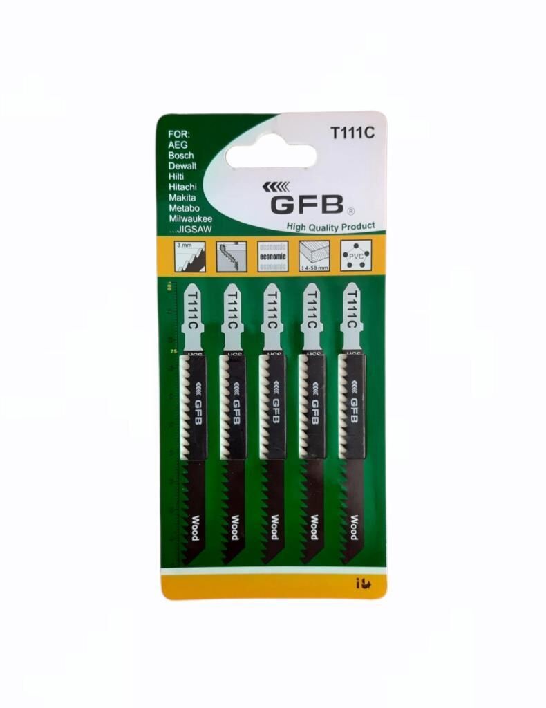 Gfb T111C Dekupaj Ağzı Ahşap Hcs 5 Li Paket