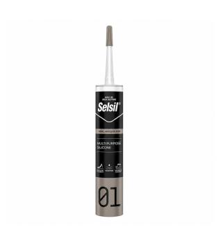 Selsil Silikon Şeffaf 280gr
