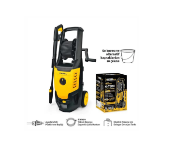 Sgs Yüksek Basınçlı Yıkama Makinesi 1800w 150 Bar