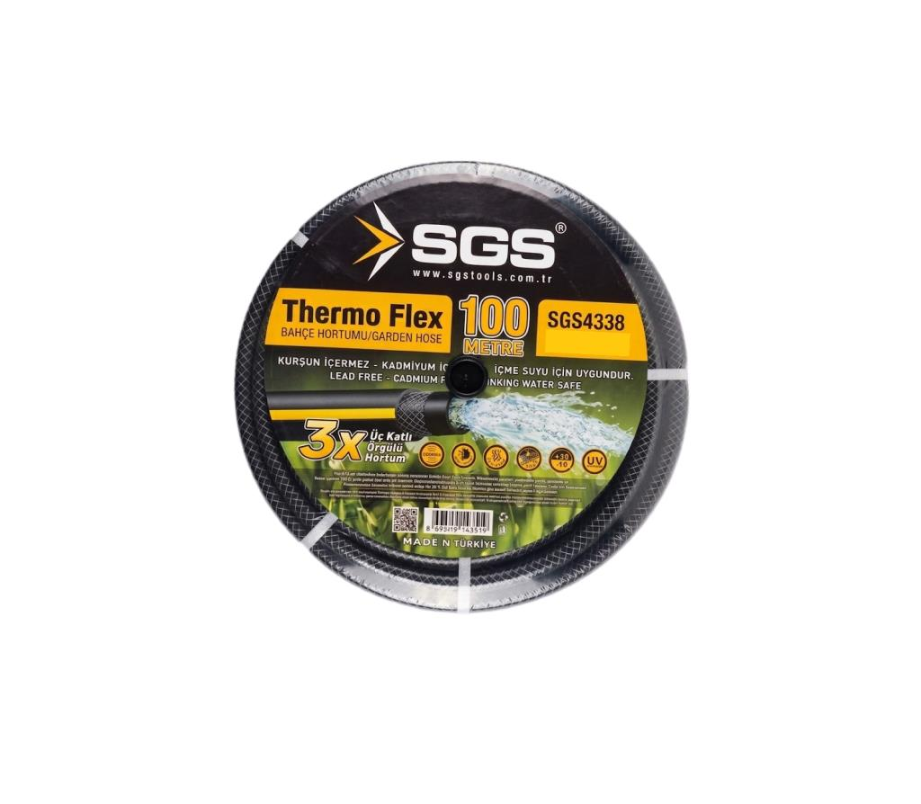 Sgs SGS4338 Thermoflex Bahçe Hortumu 3/4 100mt