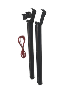 Antrasit Balkon Kurutma Askısı Kare Korkuluk 80x30