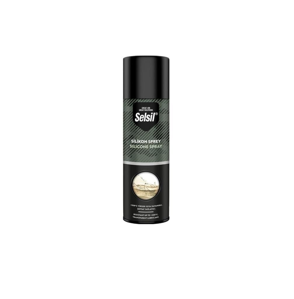Selsil Silikon Sprey 300°C Isıya Dayanıklı 500 Ml