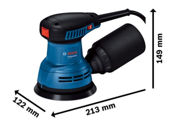 Bosch GEX 125 Eksantrik Zımpara Makinesi
