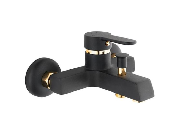 Kare Kst-30012 Stil Mix Banyo Bataryası Mat Siyah