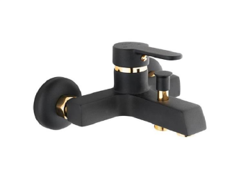 Kare Kst-30012 Stil Mix Banyo Bataryası Mat Siyah