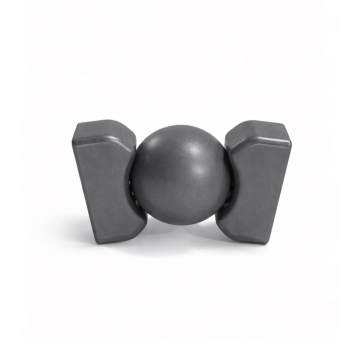 60x25 Boş Küre Dirsek Antrasit 2 li Paket