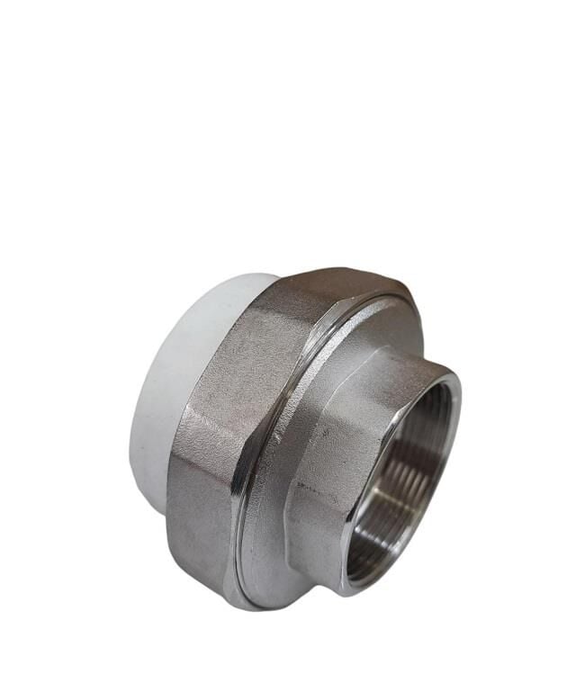 Kalde Pp Eco Oynar Başlı Dişi Rakor 25X3/4  Beyaz