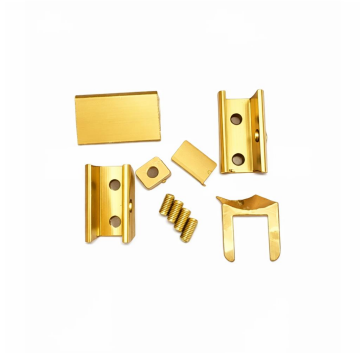 Vidalı Cam Tutucu Klipsi Sarı 4 lü paket