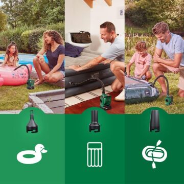 Bosch EasyInflate 18V-500 Solo Hava Pompası