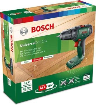 Bosch Universaldrill 18 Solo Akülü Vidalama