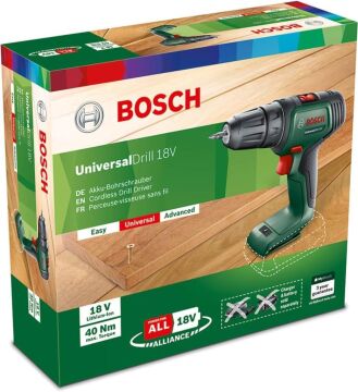 Bosch Universaldrill 18 Solo Akülü Vidalama