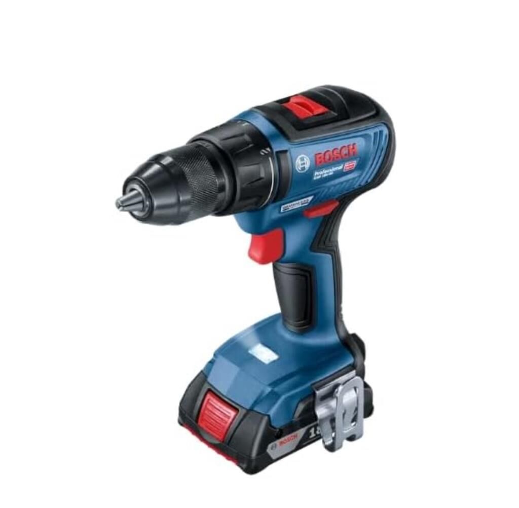 Bosch GSR 18V-50 Akülü Vidalama + GDX 18V-200 Somun Sıkma  (2x4.0Ah) Akülü Set