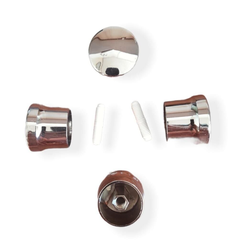 Duşakabin Cam Kabin Nokta Kulp Parlak 2 Li Paket