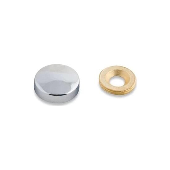 Dekoratif Ayna Vida Tapası Krom 15 Mm 10 Lu Paket