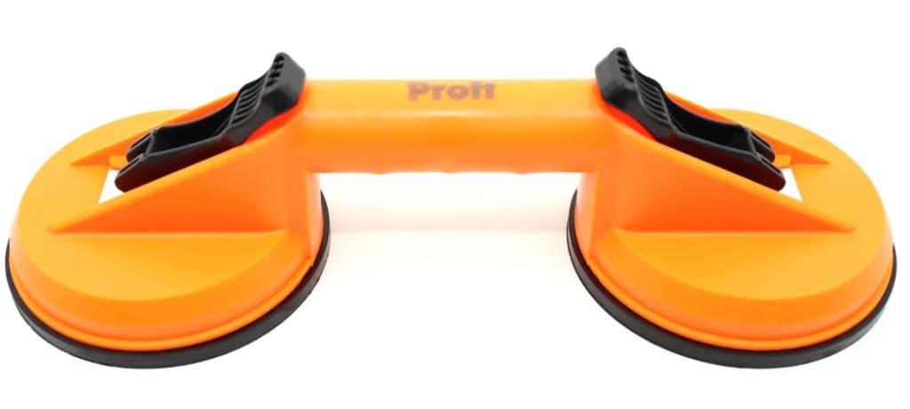 Proft Pcv3 Plastik İkili Cam Vantuzu 50 Kg 118 mm