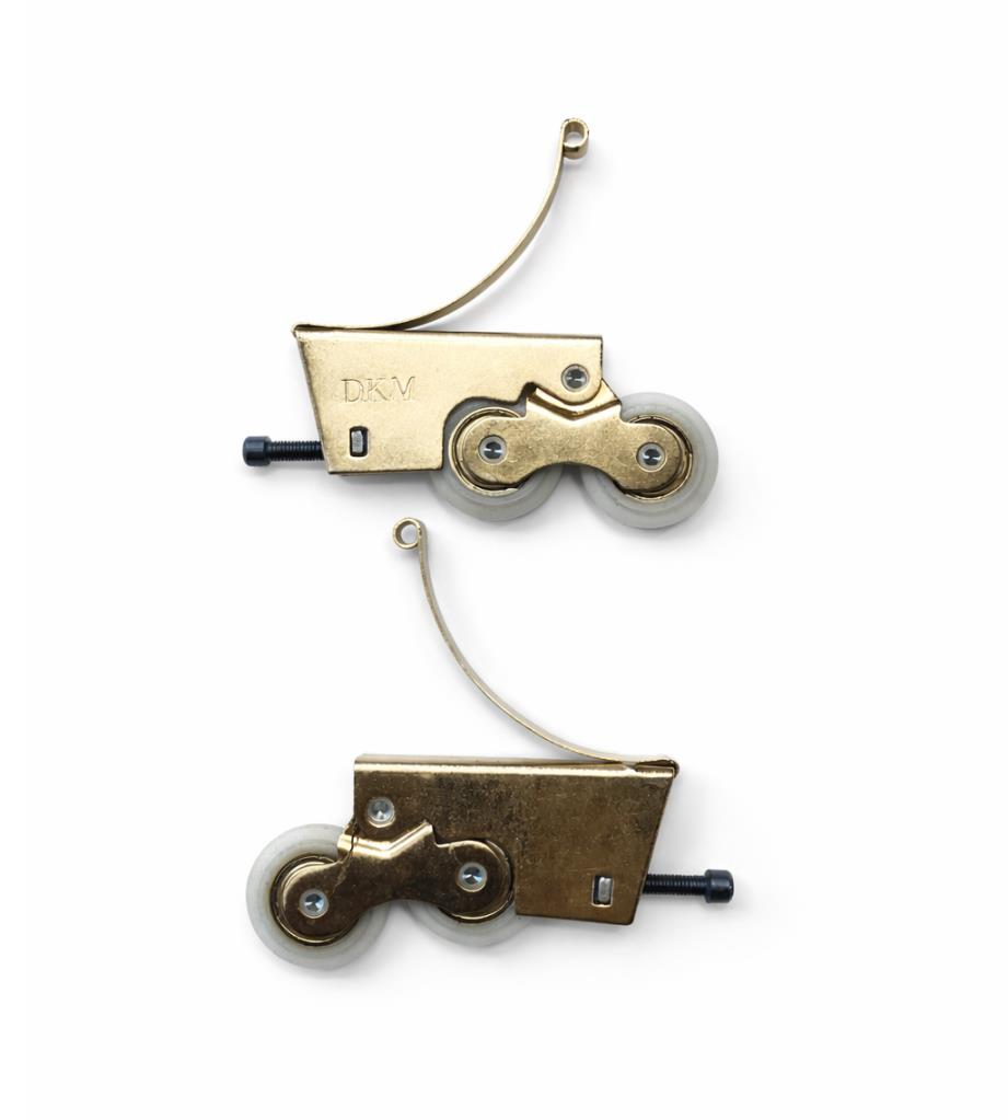 Sürme Cam Balkon Eşiksiz Çiftli Alt Teker 2Li pak.