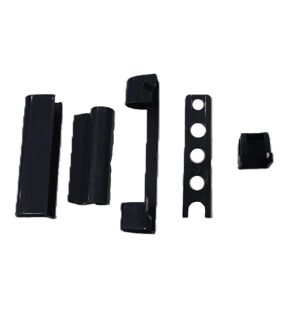 Vorne Çift Açılım Plastik Kapak Takımı Antrasit Gri