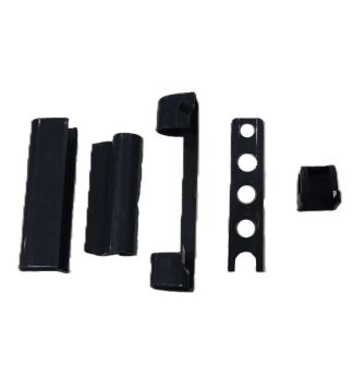 Vorne Çift Açılım Plastik Kapak Takımı Antrasit Gri