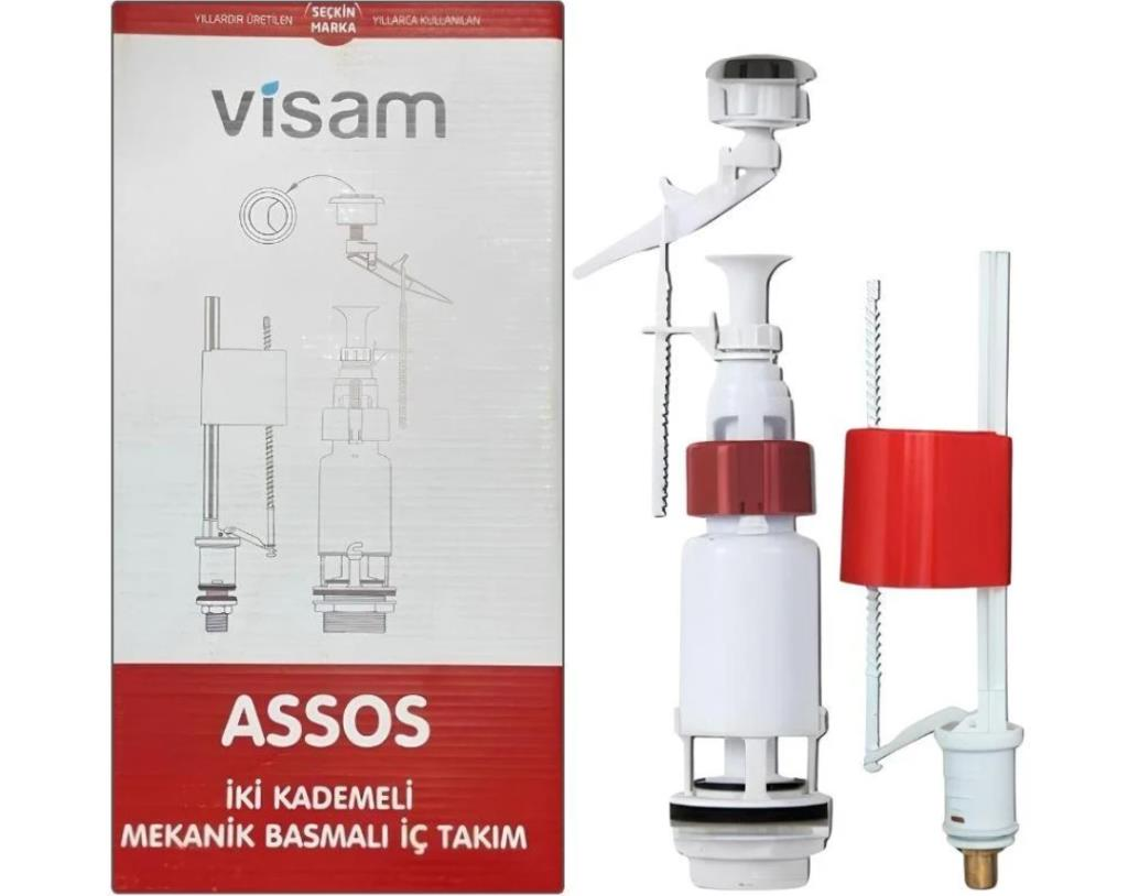 Visam Assos Basmalı İki Kadem. Rezervuar İç Takım