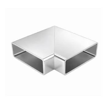 80x30 45 Derece Yandan Kanallı Dirsek Parlak Adet