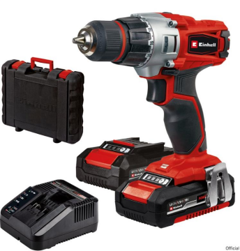 Einhell TE-CD 18/2 2x1,5 Ah Darbesiz Akülü Vida.