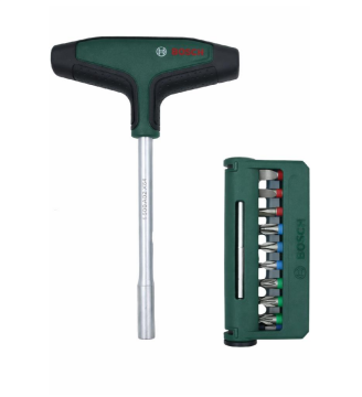 Bosch T Saplı Manyetik Tornavida Seti 19 Parça Set