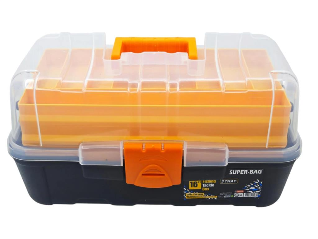 Super Bag ASR-5038 3 Katlı Raflı Takım Çantası 16''