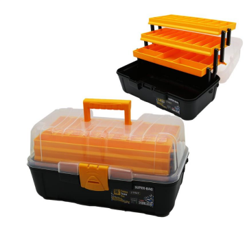 Super Bag ASR-5038 3 Katlı Raflı Takım Çantası 16''