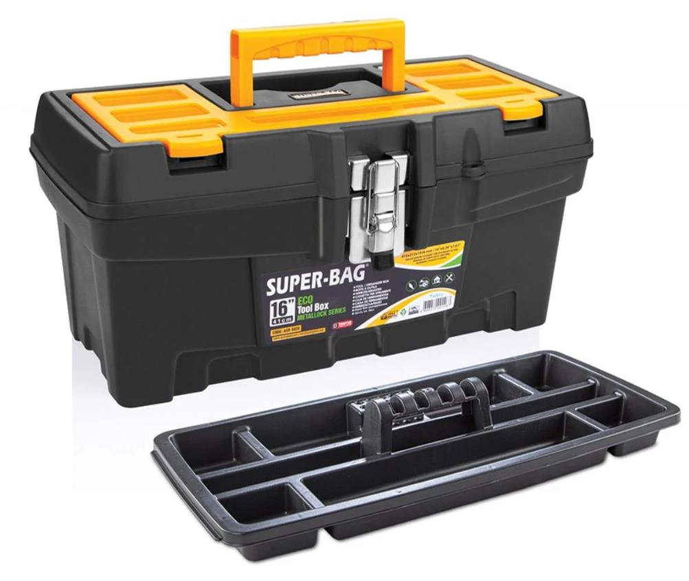 Super Bag ASR-5028 Metal Kilitli Takım Çantası 16''