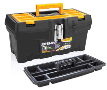 Super Bag ASR-5028 Metal Kilitli Takım Çantası 16''