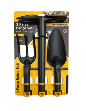 Sgs SGS3120 3 Parça Plastik  Bahçe Seti