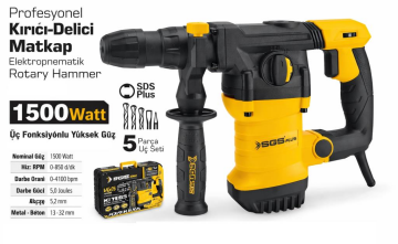 Sgs SGS5183 Kırıcı Delici Matkap 1500w 1.7 kg