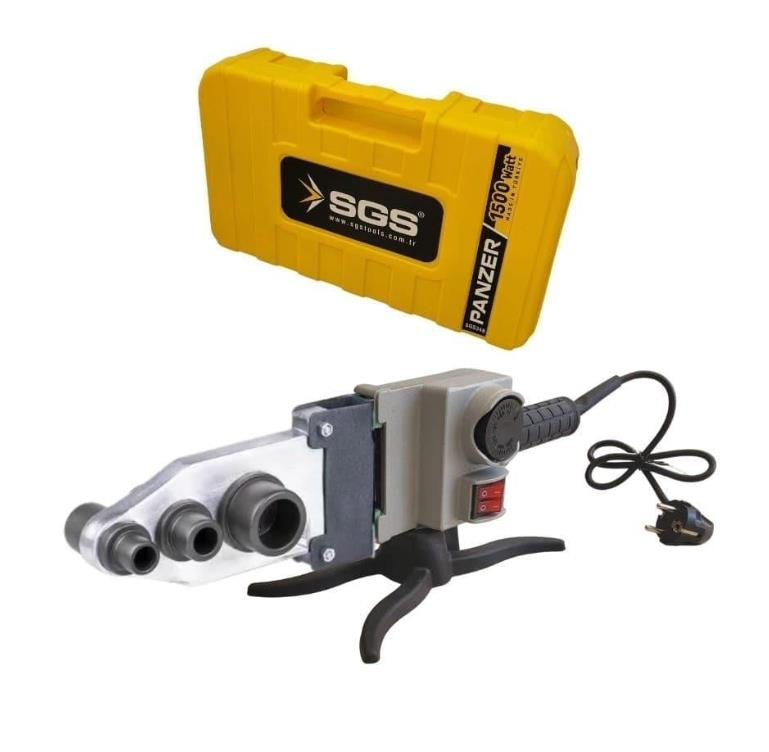 Sgs Çantalı Pprc Pvc Boru Kaynak Makinesi SGS348