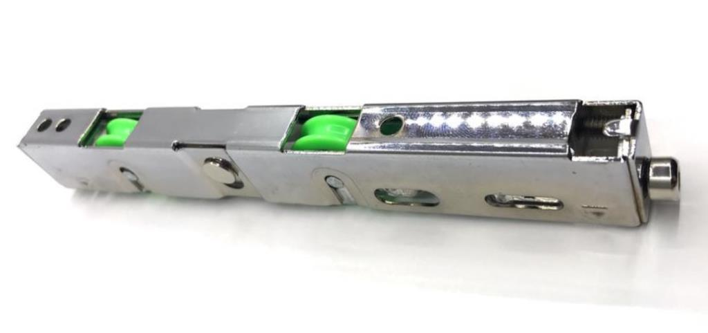 Sürme Cam Balkon Eşikli Alt Teker Yeşil