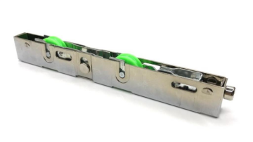 Sürme Cam Balkon Eşikli Alt Teker Yeşil