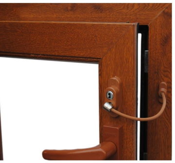 Yuma Çelik Halatlı ve Anah.Emniyet Kilidi Kahve