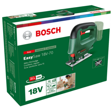 Bosch Easysaw 18V-70 Akülü Dekupaj Testeresi Solo