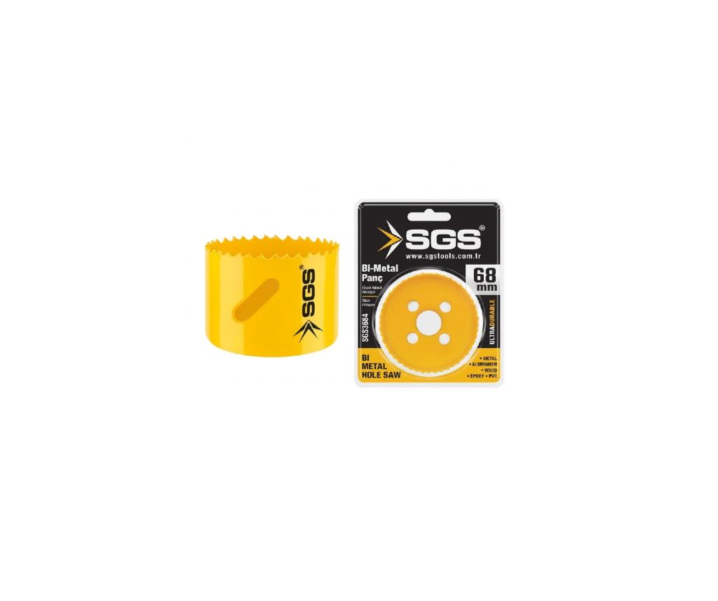 Sgs SGS3684 Bi-Metal Panç 68mm
