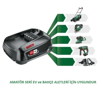 Bosch Başlangıç Seti 18V (2x2.5 Ah+AL 18V-44)