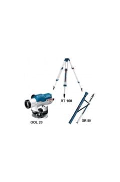 Bosch GOL 20 D + BT 160 + GR 500 Mira Ölçüm Cihazı