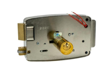 Kale 157 EL 52mm Elektrikli Trajlı Kilit Nikel