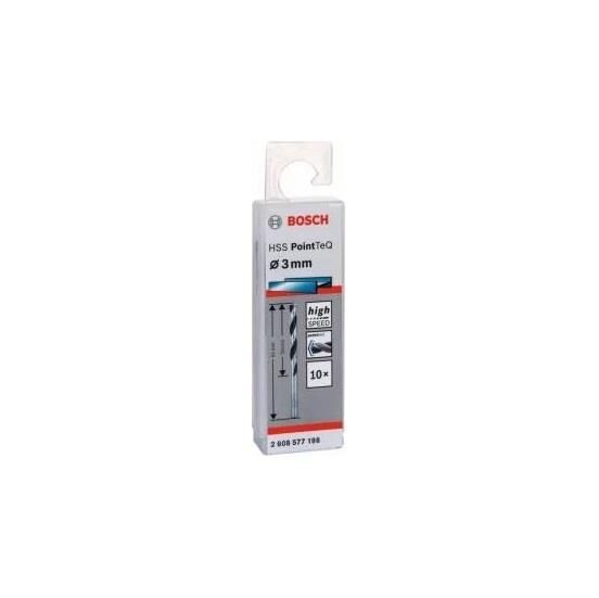 Bosch Hss Pointteq Metal Matkap Ucu 3,0mm 10 lu