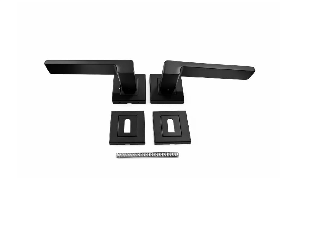 Sofuoğlu Anka Kare Rozetli Mat Siyah Yale