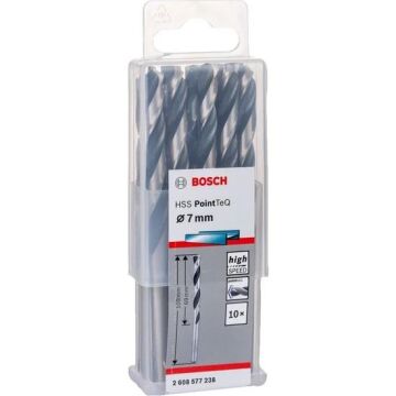 Bosch Hss Pointteq Metal Matkap Ucu 7,0mm 10 lu