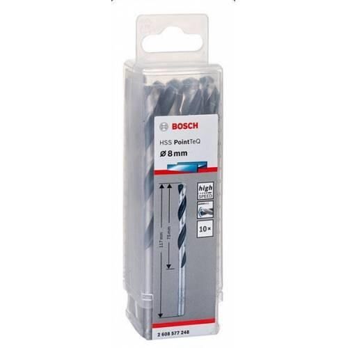 Bosch Hss Pointteq Metal Matkap Ucu 8,0mm 10 lu