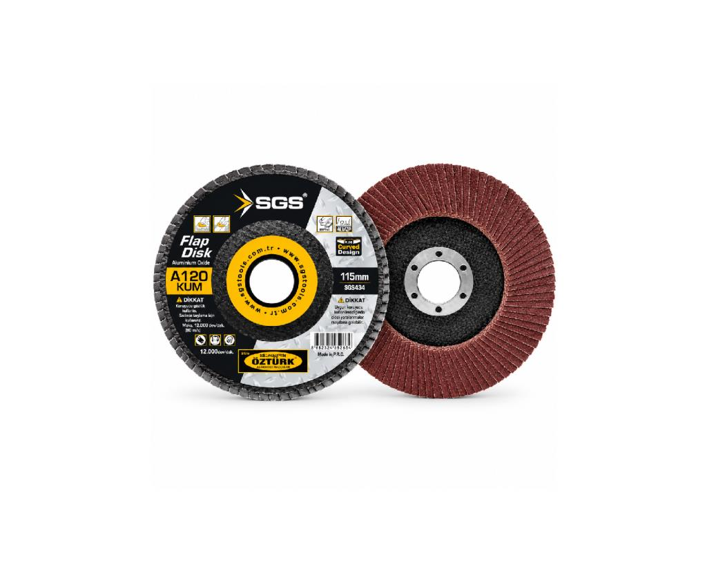 Sgs SGS434 Flap Disk Zımpara 115x120mm