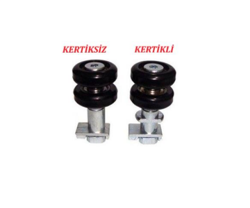 Mkm Cam Balkon Fırtına Teker Zamak Düz 200Lü